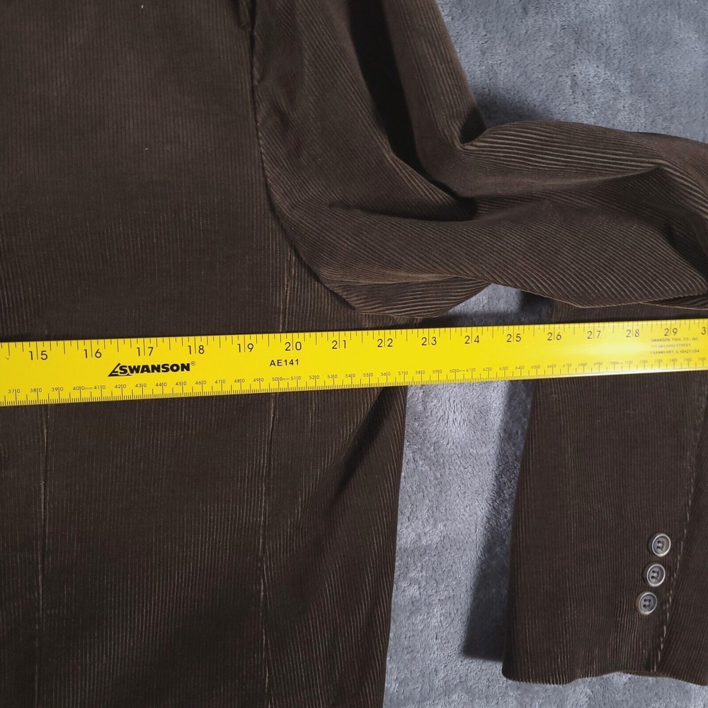 Covington Corduroy Sport Coat Mens‎ Large 44 Brown Jacket 2 Button Single Vent - Picture 5 of 10